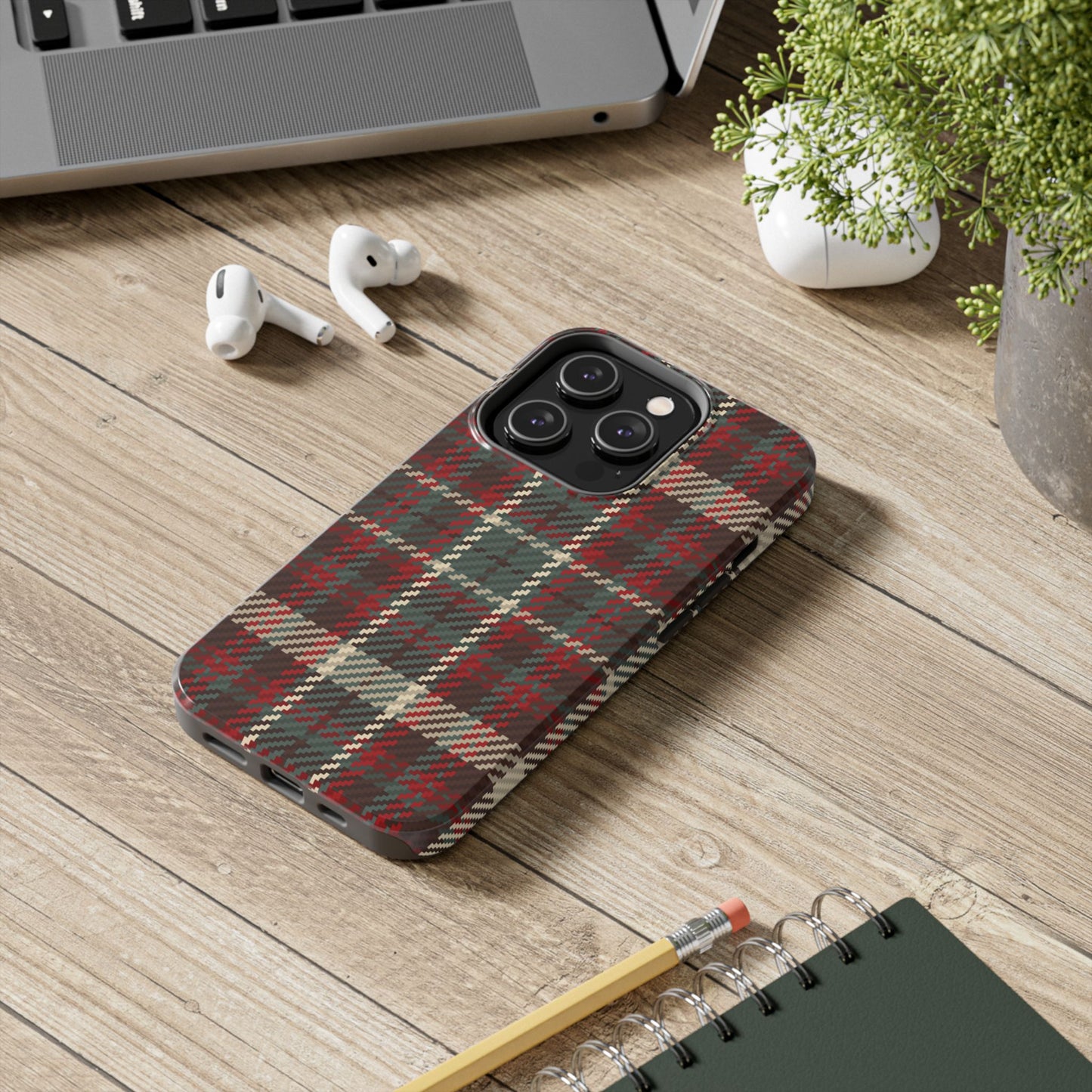 Cozy Rustic Plaid - iPhone Series Case