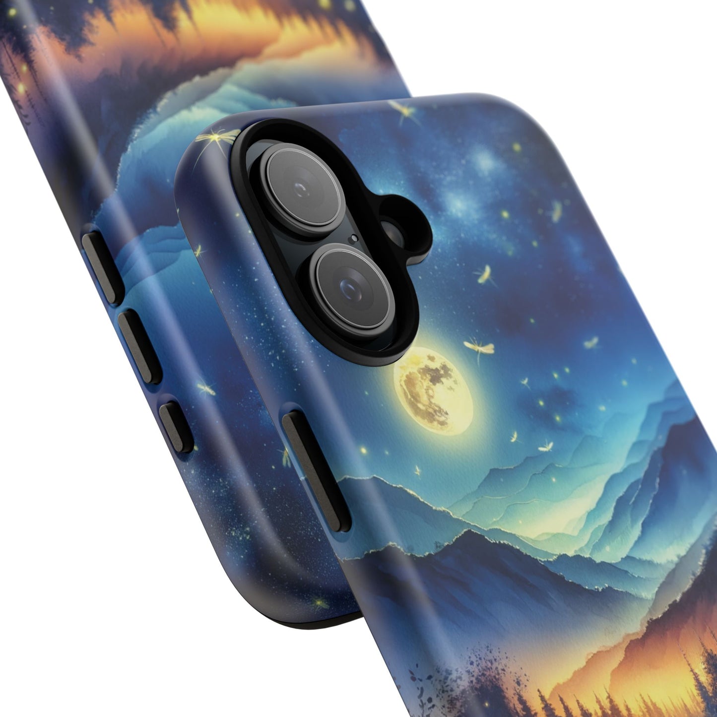 Cute Fireflies Phone Case - Lightning Bugs - Firefly Dancing In The Trees Phone Cover For iPhones 15, 14, 13, 12, 11, Samsung Galaxy Series! - BOGO Cases