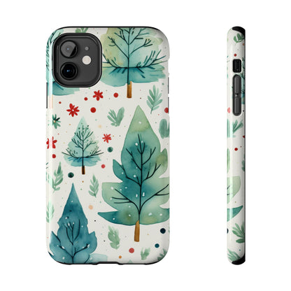 Watercolor Winter Forest - iPhone Series Case