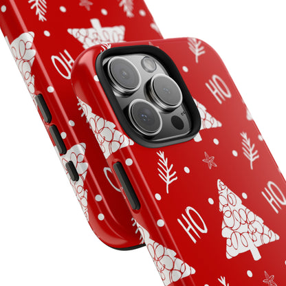 iPhone Case: Ho Ho Ho – Christmas Tree Wonderland