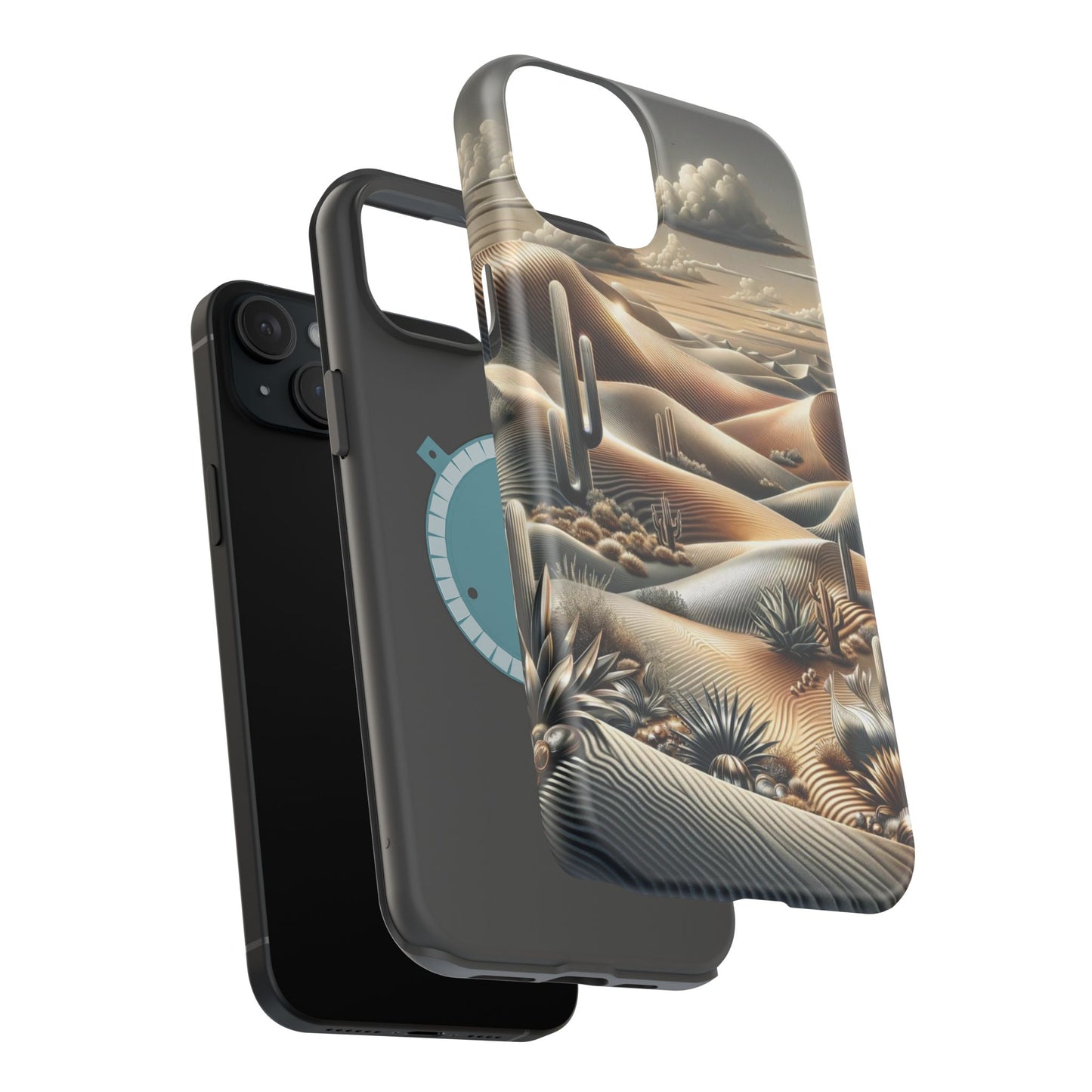 Heavy Metal Cactus iPhone Case