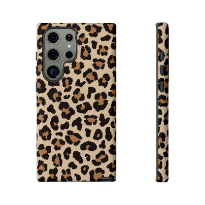 Wild Leopard Print Tough Samsung Galaxy Case – Bold Animal Pattern Design with Dual - Layer Protection - BOGO Cases