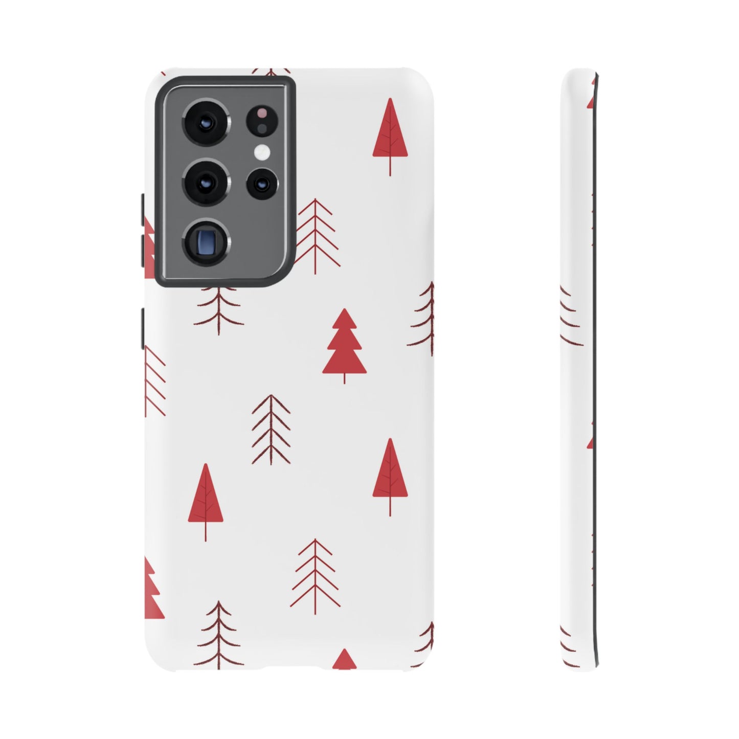 Scandi Red Pine Trees - Samsung Galaxy Series Case