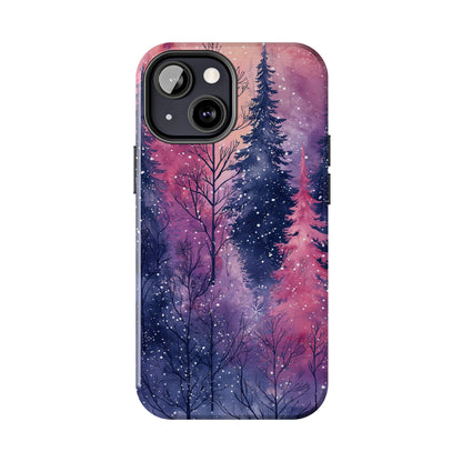 Sunset Snow Forest - iPhone Series Case