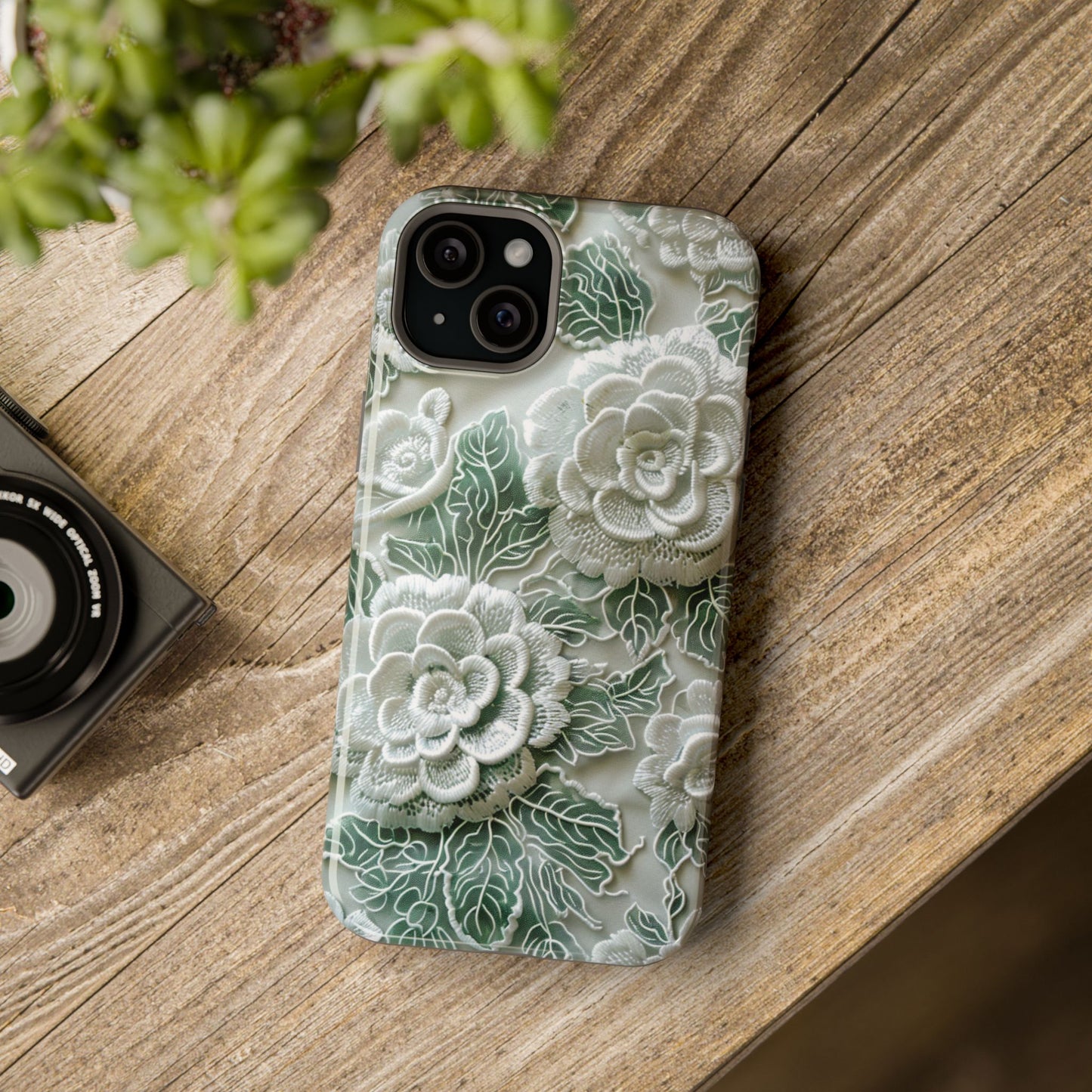 Elegant Blossoms 3D iPhone Case