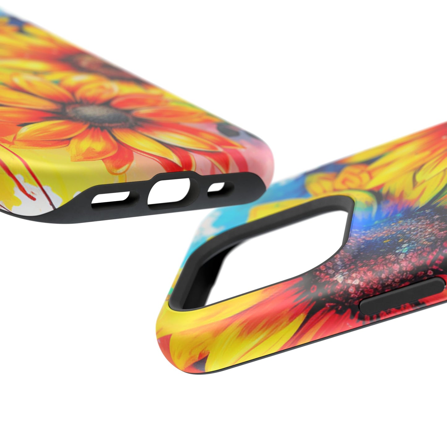 Vibrant Sunflower Splash - MagSafe iPhone Series Case