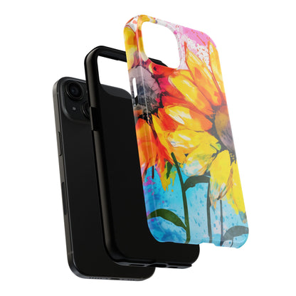 Bold Watercolor Sunflowers - iPhone Series Case