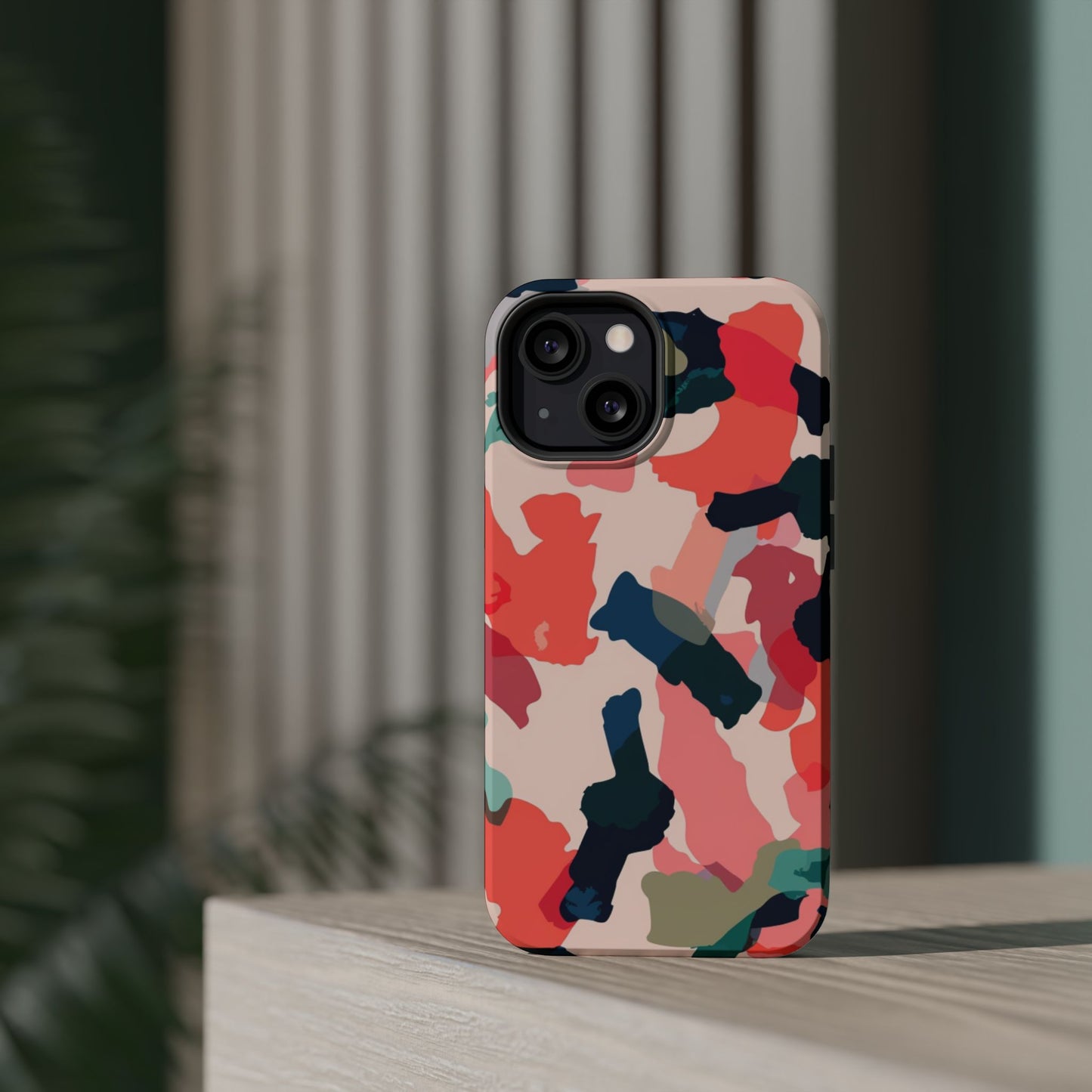 Modern Earthy Camo Abstract – MagSafe iPhone Case