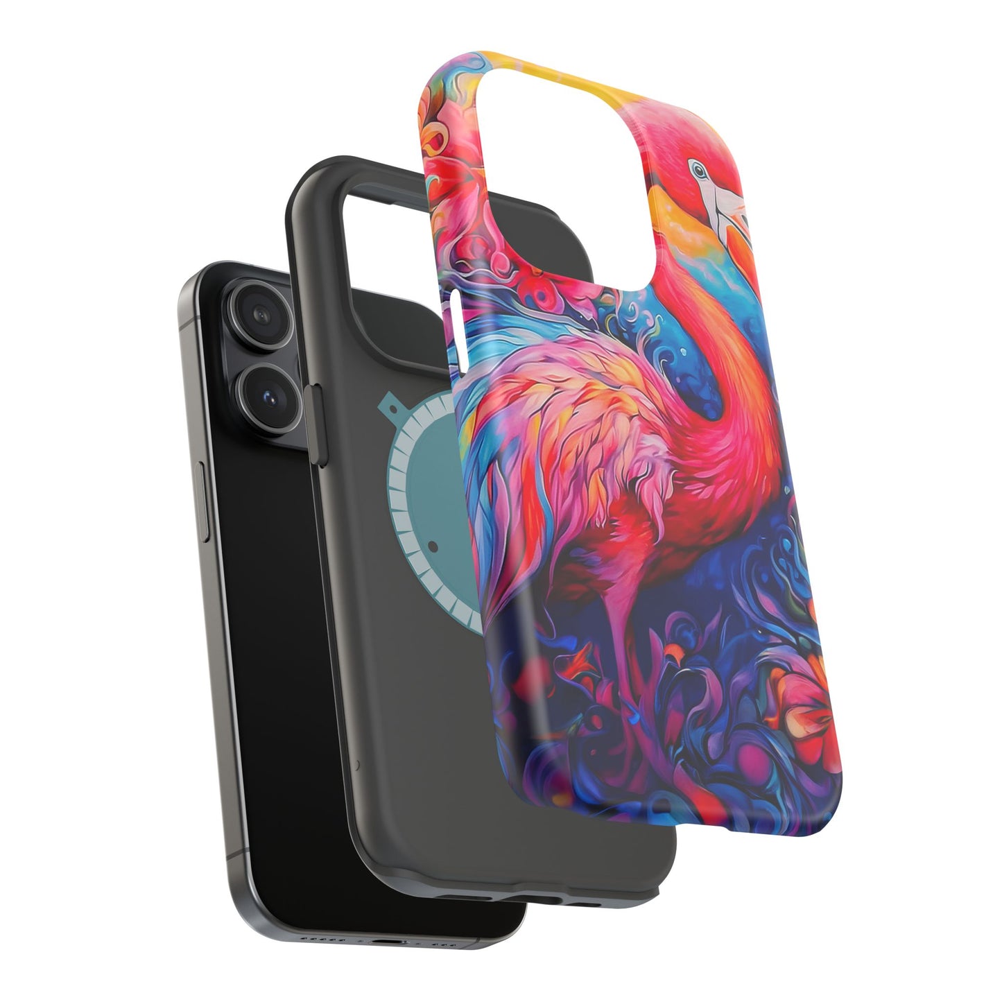 Flamingo Radiance – MagSafe iPhone Cases