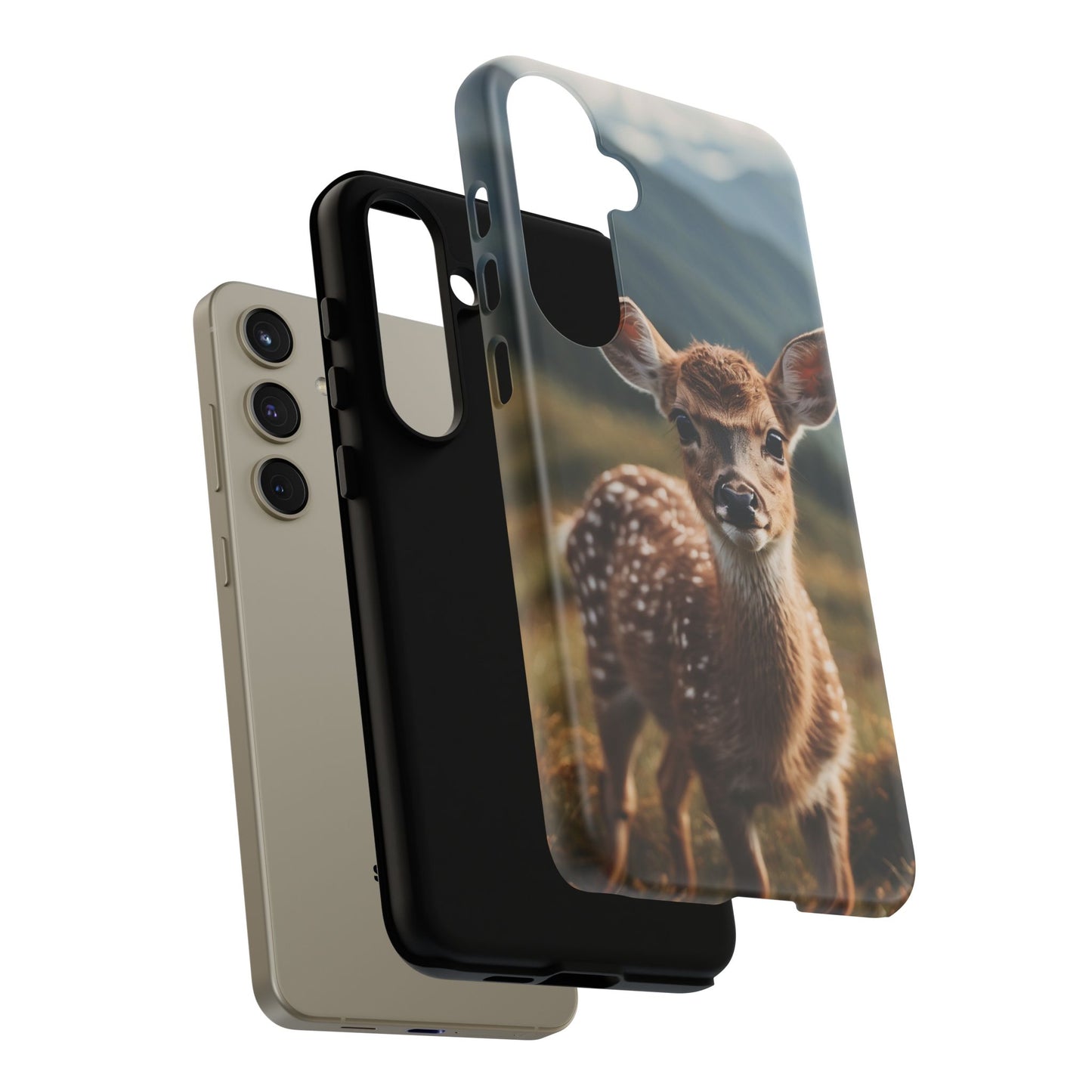 Gentle Fawn in Mountain Meadows Samsung Galaxy Case