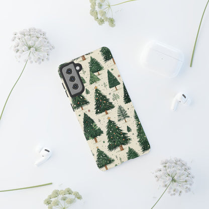 Festive Christmas Tree Forest Pattern – Samsung Galaxy Series Case