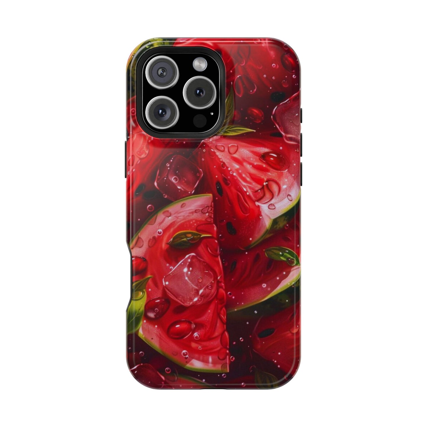 Juicy Watermelon MagSafe iPhone Case – Refreshing Summer Vibes, Dual-Layer Protection