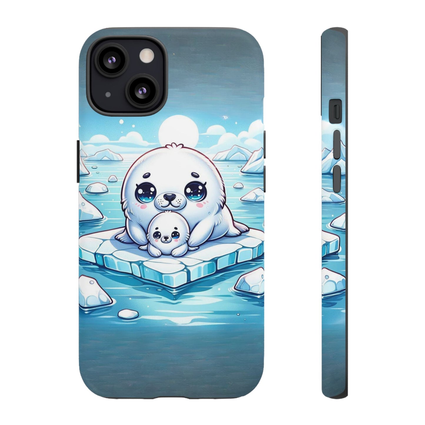 Arctic Embrace Seal iPhone Case