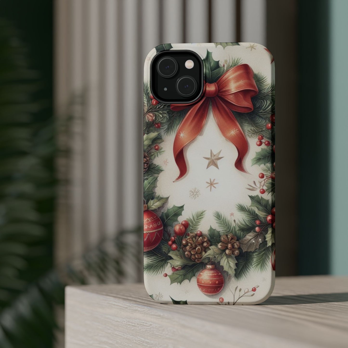 Classic Christmas Wreath - MagSafe iPhone Series Case