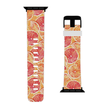 Watercolor Citrus Splash Apple Watch Band