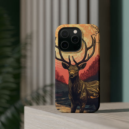 Celestial Stag – MagSafe iPhone Case