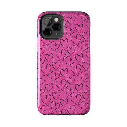 Heartfelt Glam iPhone Case