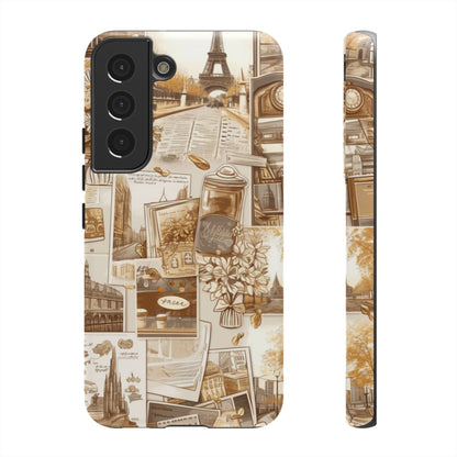 Vintage Collage Case | Travel Inspiration Design