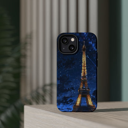 MagSafe Case - Eiffel Tower Under Starlit Sky Design