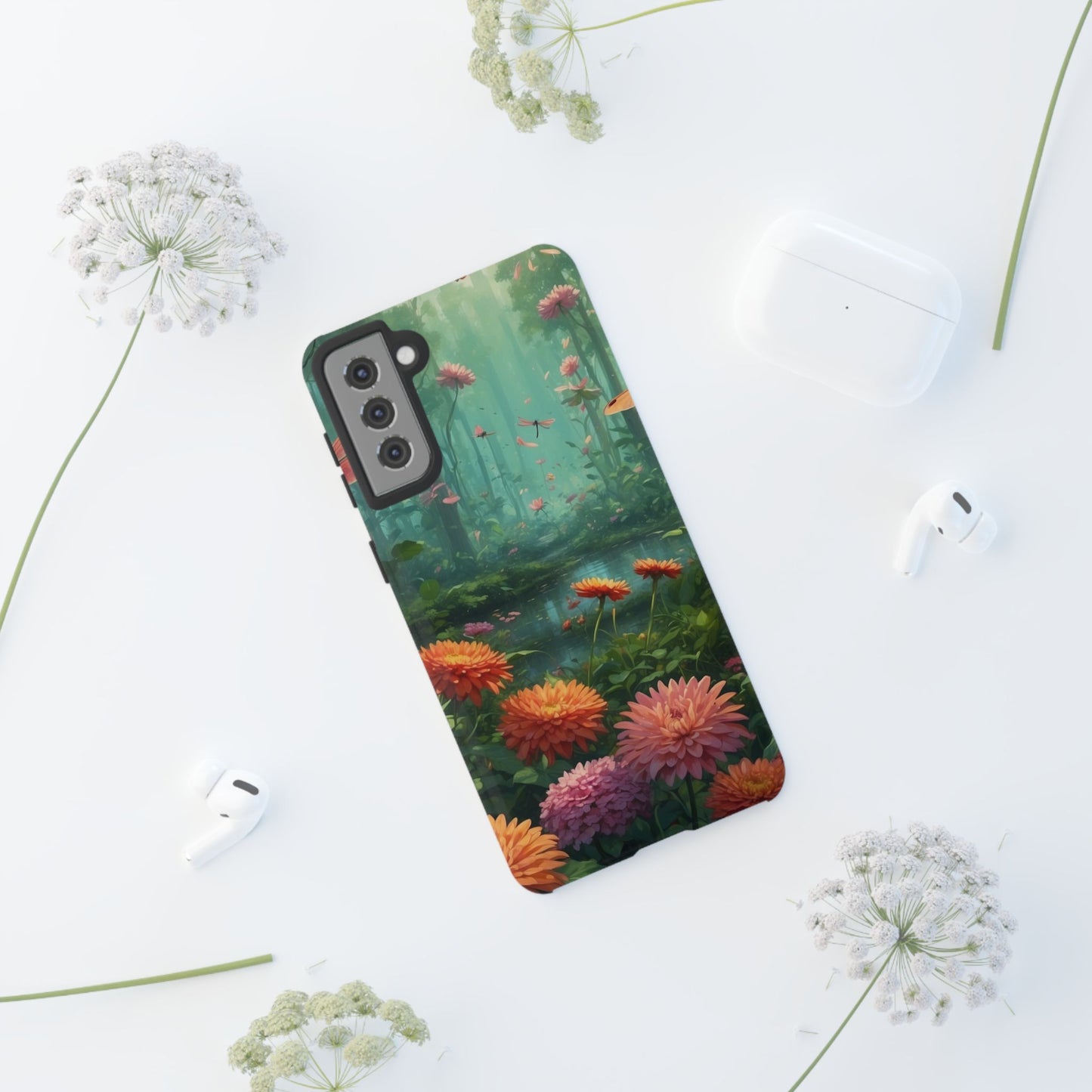 Enchanted Forest Dragonflies & Blossoms – Samsung Galaxy Series Case