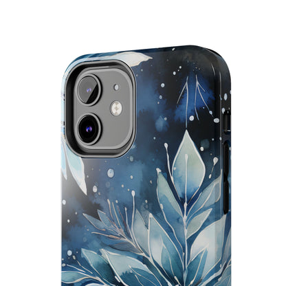 Winter’s Embrace – Blue Snowflake Samsung Galaxy Case