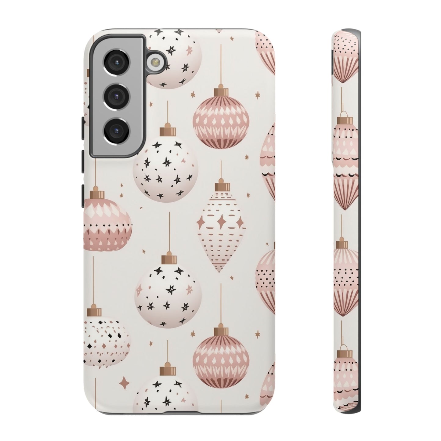 Blush Pink Holiday Ornaments - Samsung Galaxy Series Case