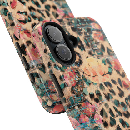 Rustic Floral Leopard - iPhone Series Case