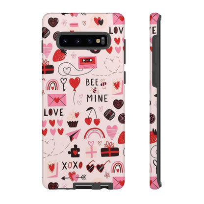 Samsung Galaxy Case: Bee Mine Love Doodles