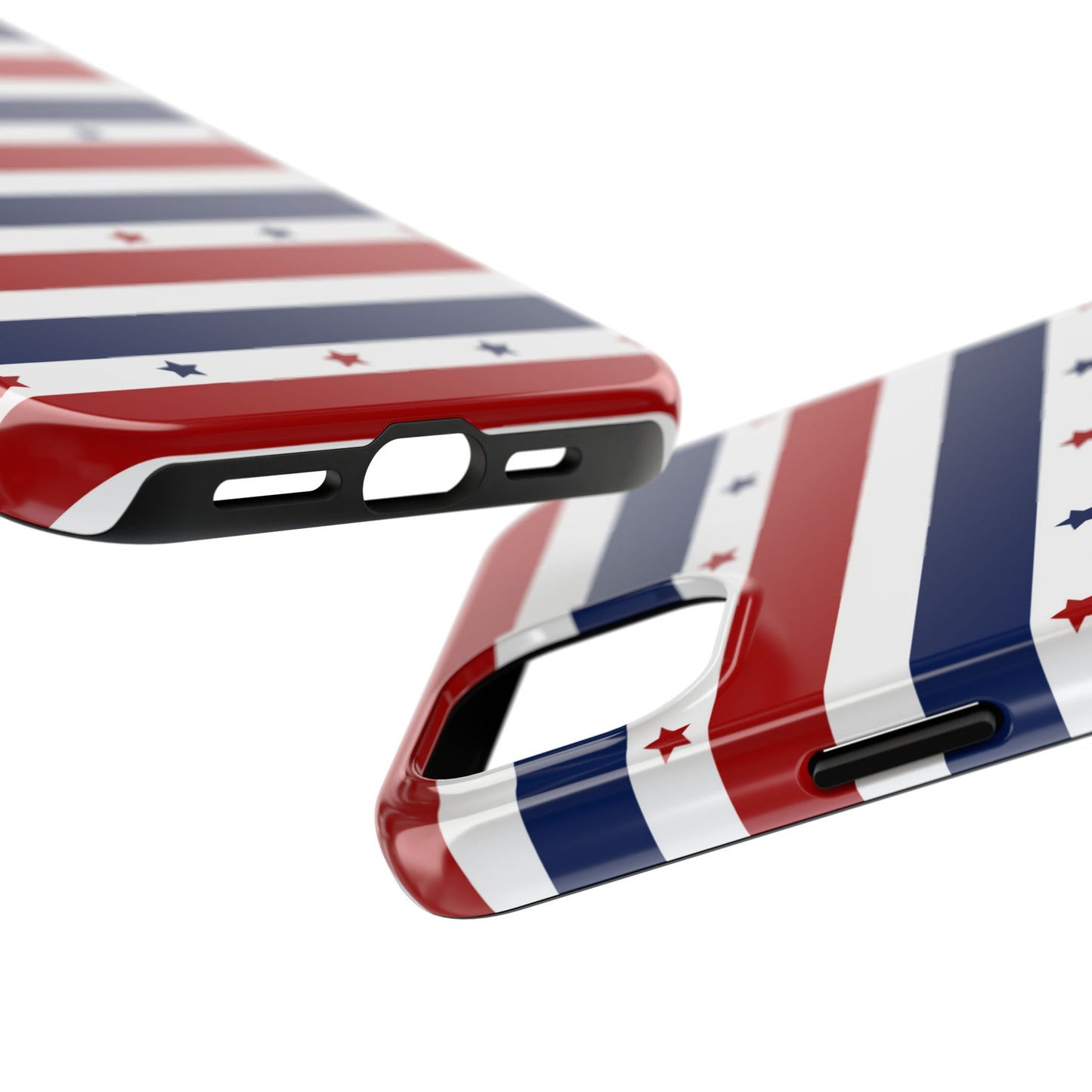 Patriotic Stars iPhone Case