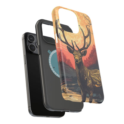 Celestial Stag – MagSafe iPhone Case