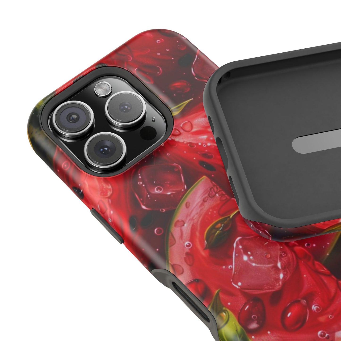 Juicy Watermelon MagSafe iPhone Case – Refreshing Summer Vibes, Dual-Layer Protection