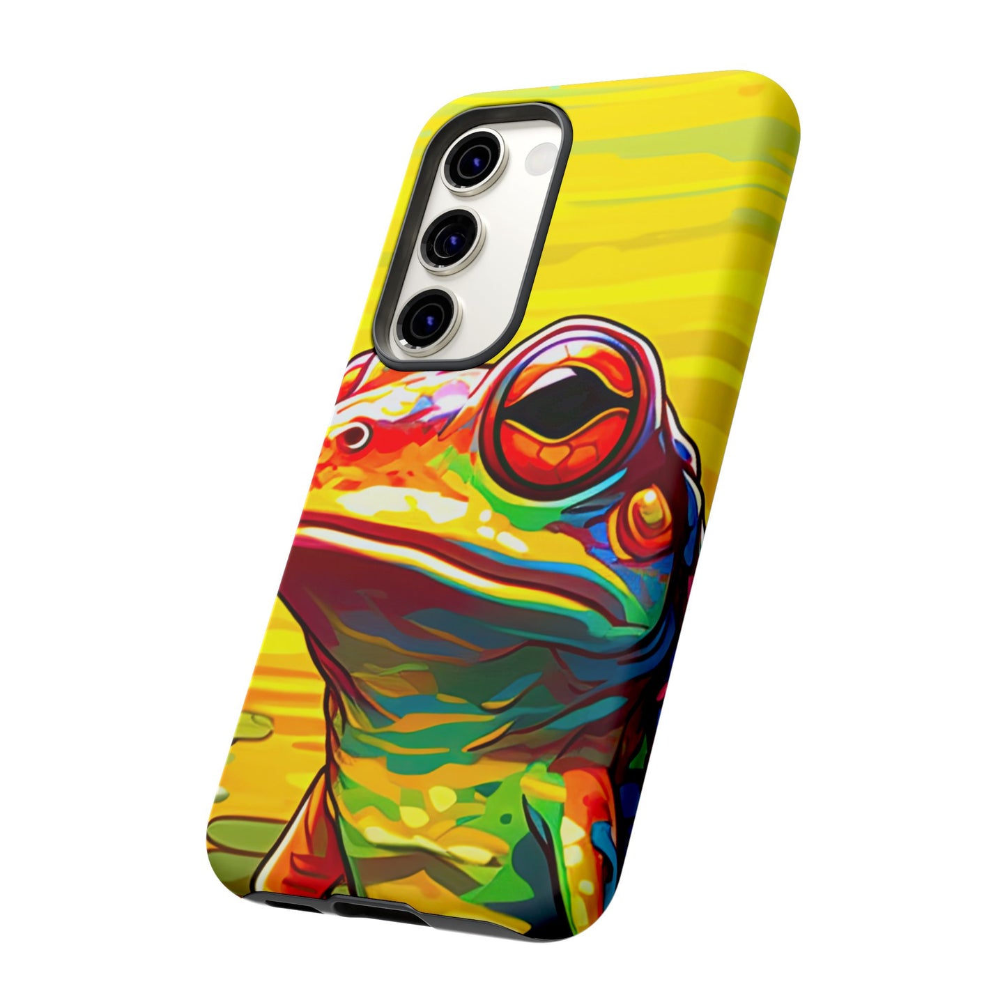 Vibrant Rainbow Frog Design – Samsung Galaxy Case