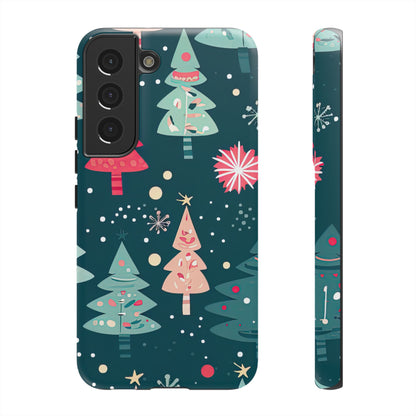 Whimsical Christmas Trees - Samsung Galaxy Series Case