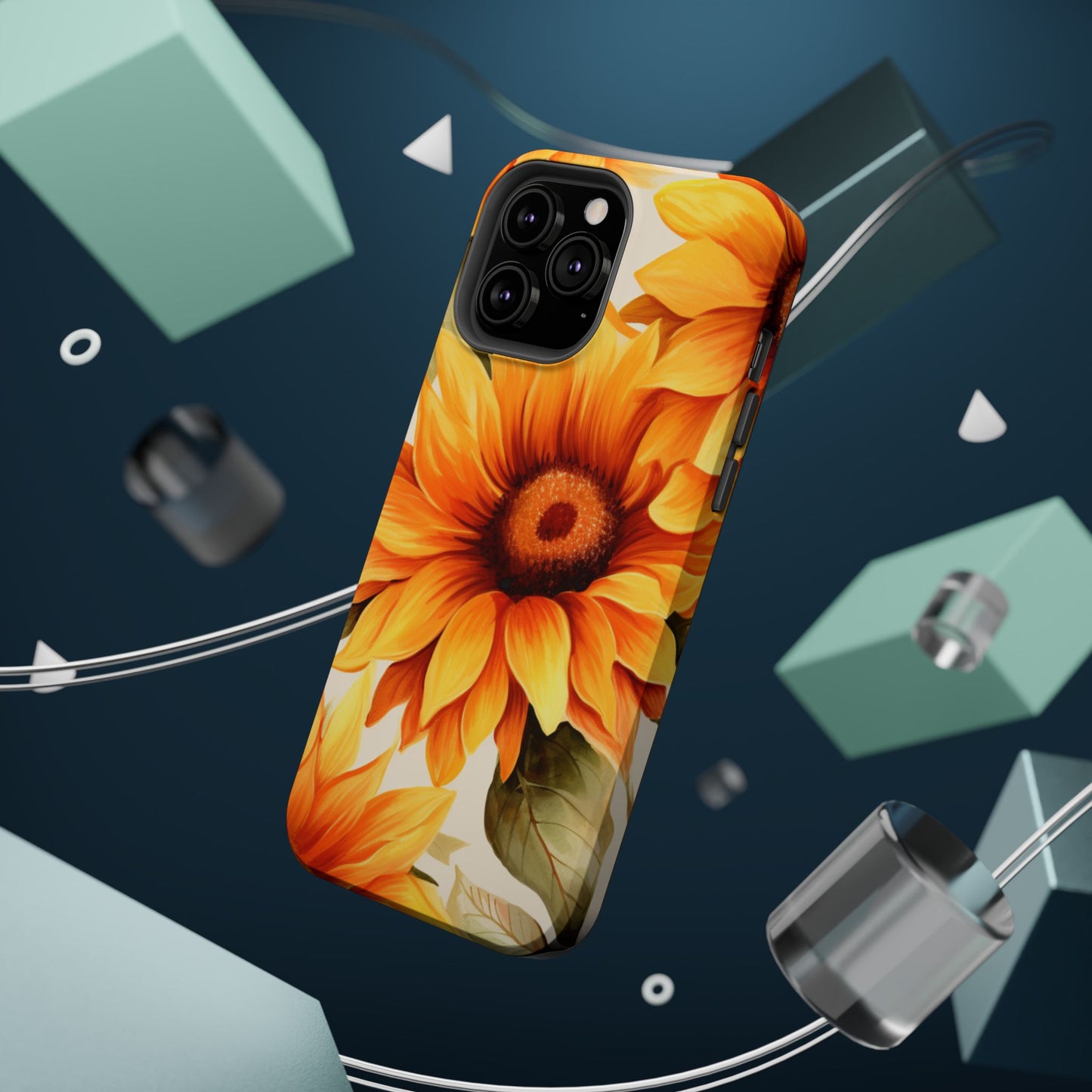 Classic Sunflower Bloom - MagSafe iPhone Series Case