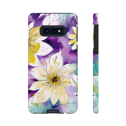 Abstract Floral Watercolor Splash - Samsung Galaxy Series Case