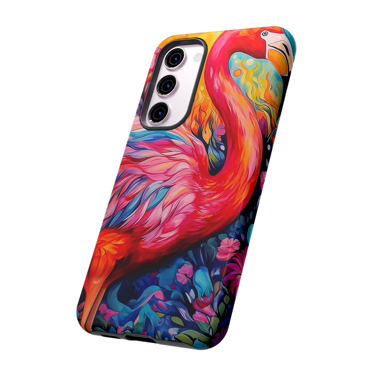 Flamingo Fiesta – Vibrant Flamingo Samsung Galaxy Phone Case