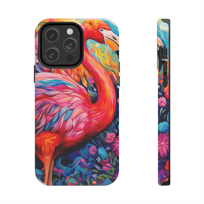 Flamingo Fiesta – Vibrant Flamingo iPhone Cases