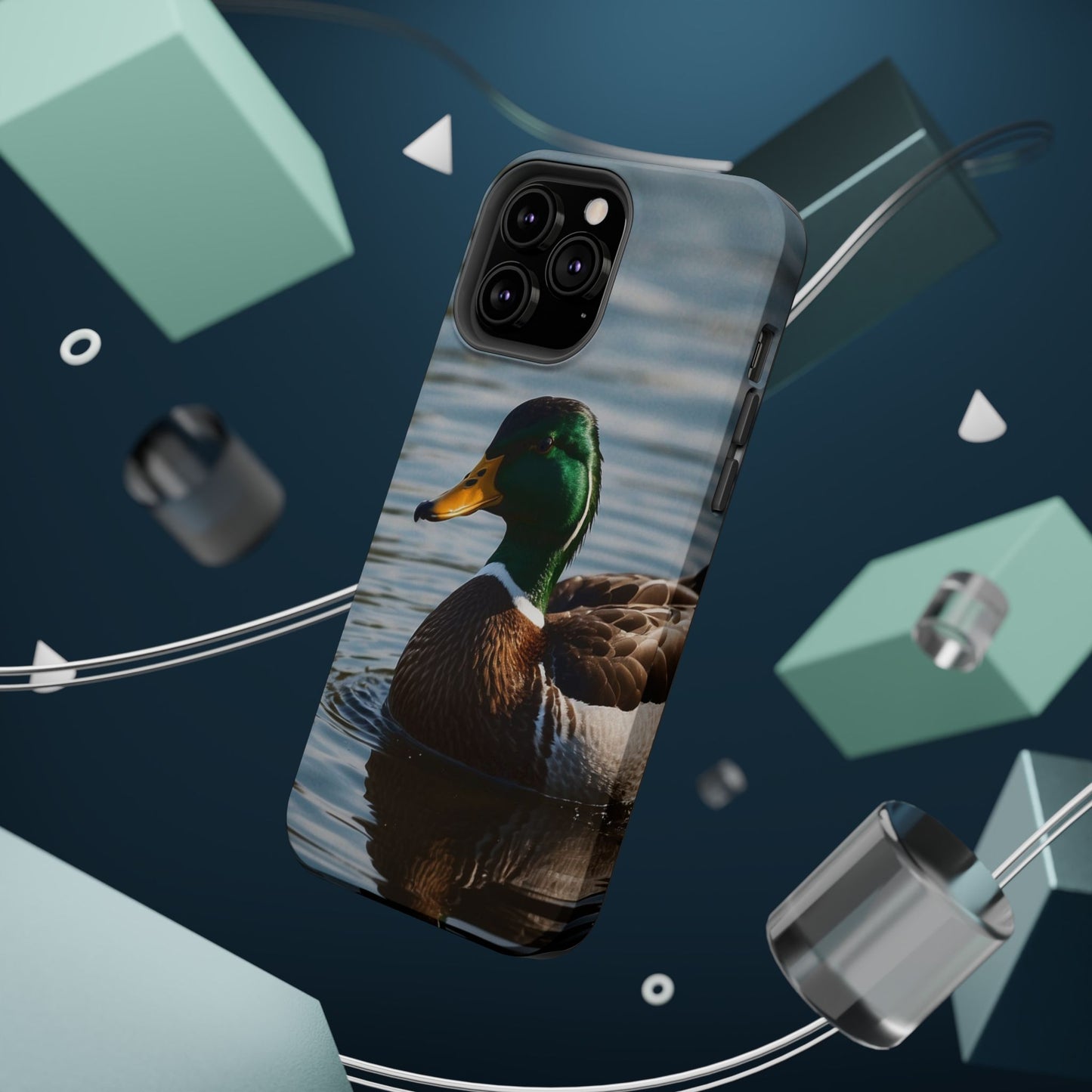 Majestic Mallard Reflection - MagSafe iPhone Case