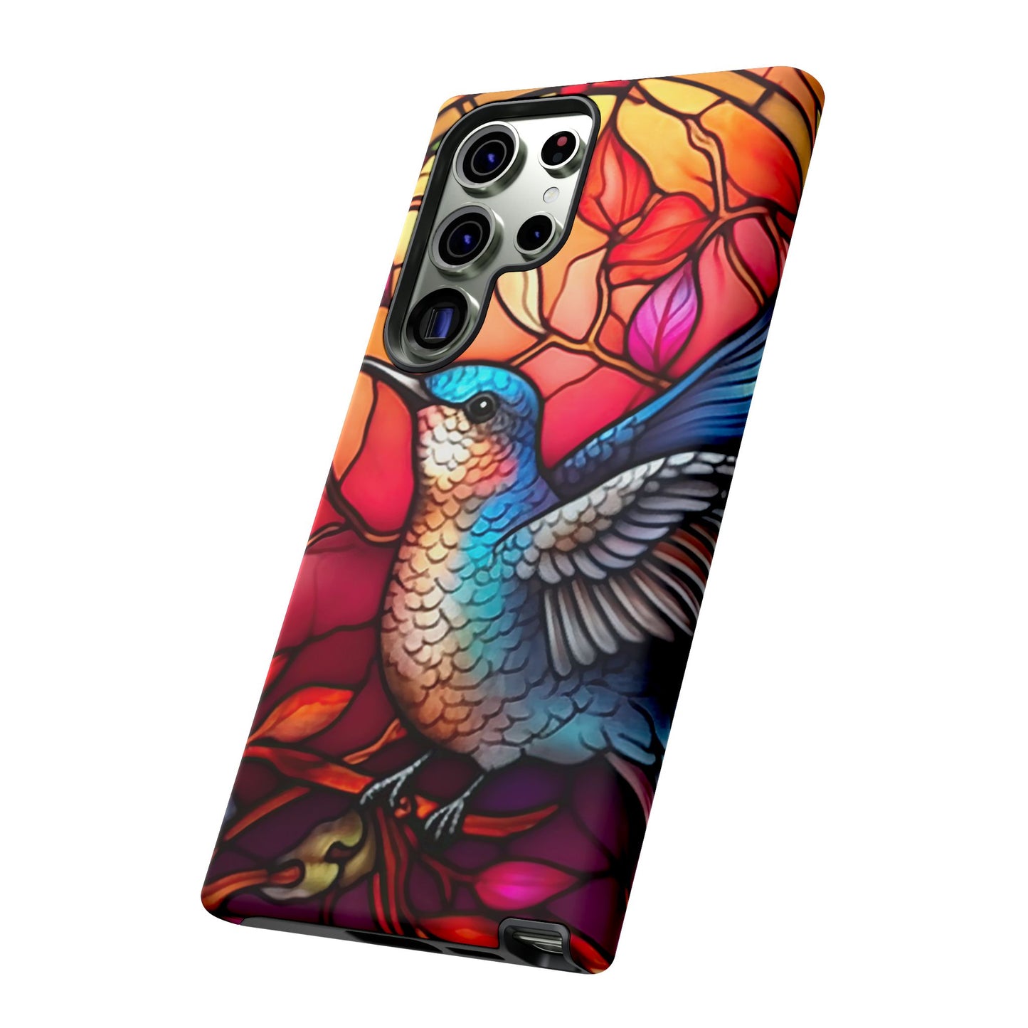 Radiant Multicolor Bird Artwork - Samsung Galaxy Case