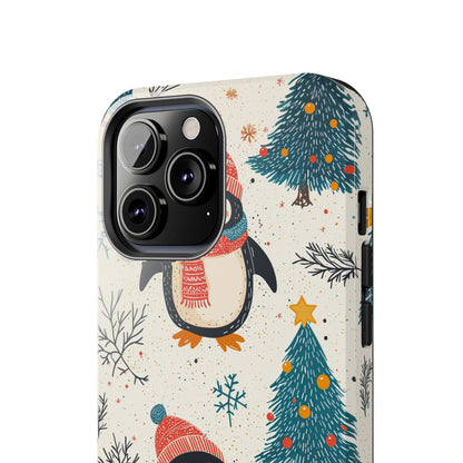 Penguin Wonderland – Snowy Christmas Cheer iPhone Case