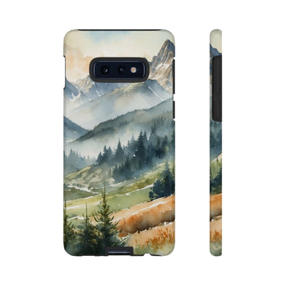 Serene Alpine Forest - Samsung Galaxy Case