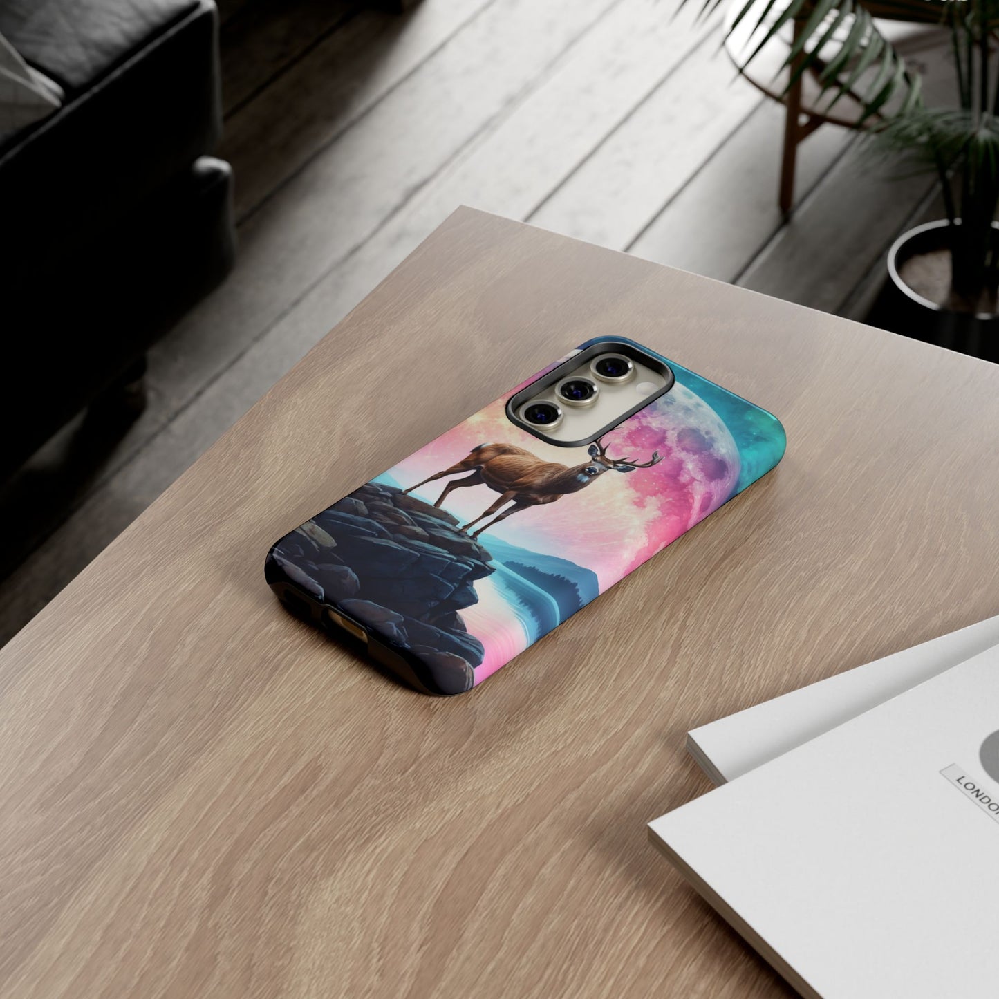 Stag in Moonlit Glow Samsung Galaxy Case