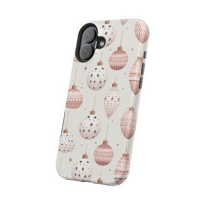 Blush Pink Holiday Ornaments - MagSafe iPhone Series Case