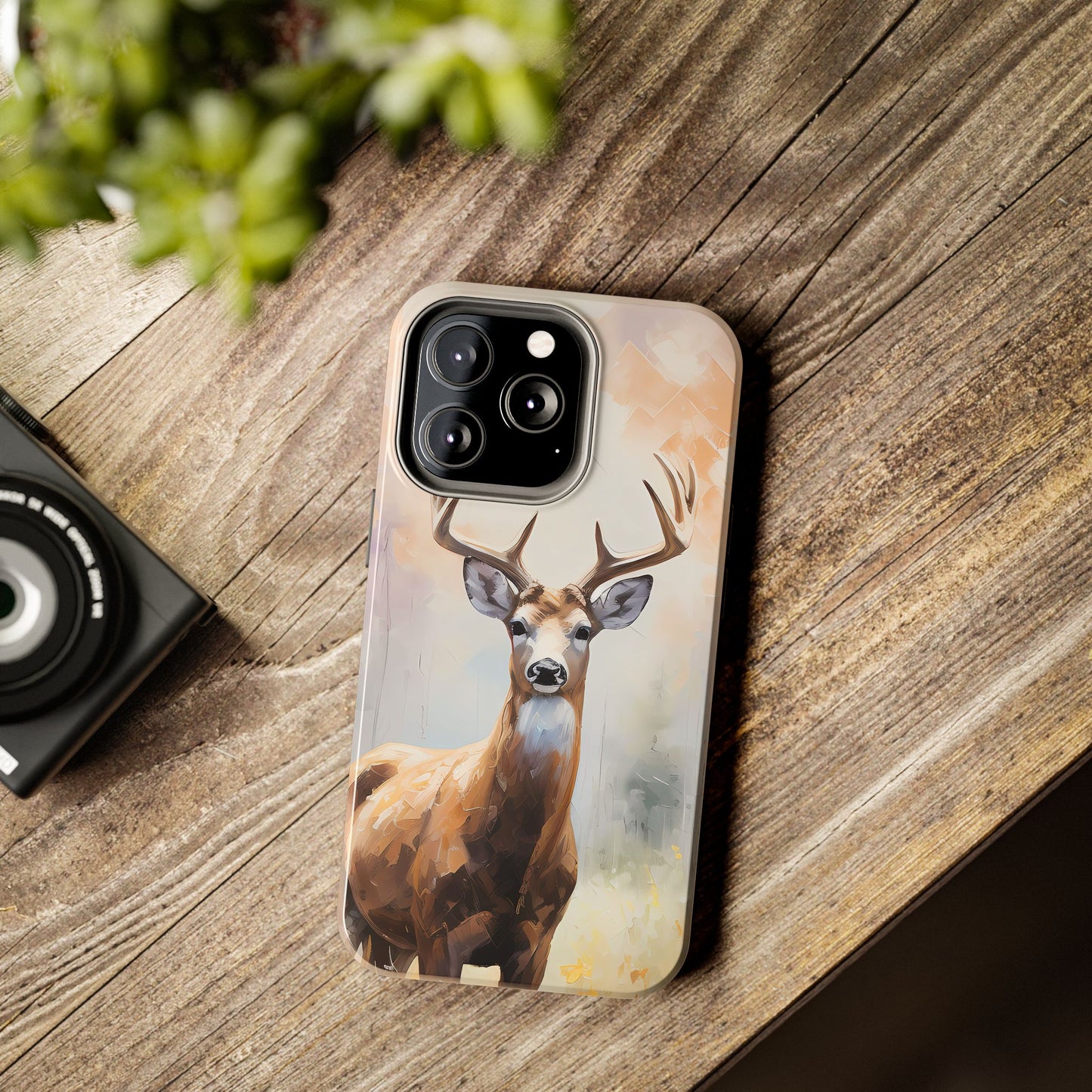 Whitetail Deer Hunter iPhone Case