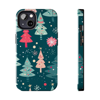 Whimsical Christmas Trees - iPhone Series Case