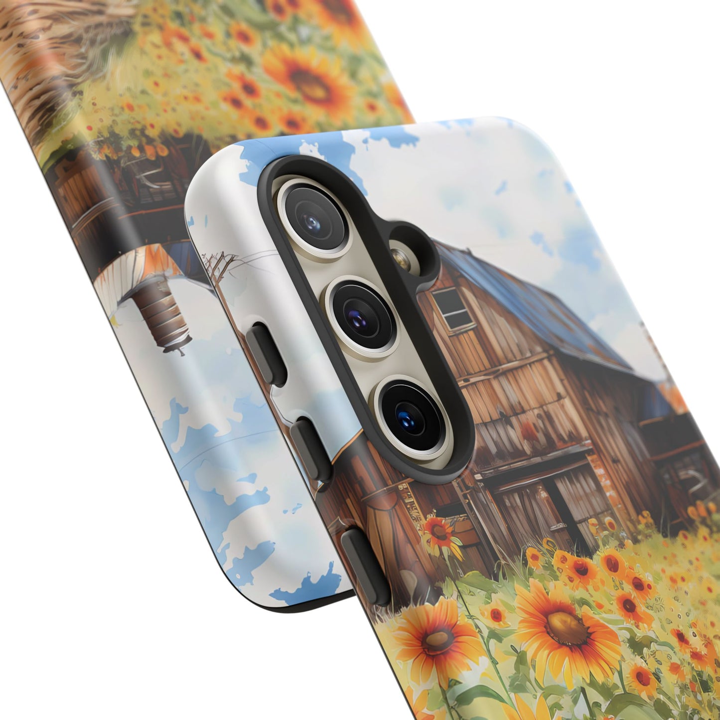 Sunflower iPhone Case  Rustic Farm Style