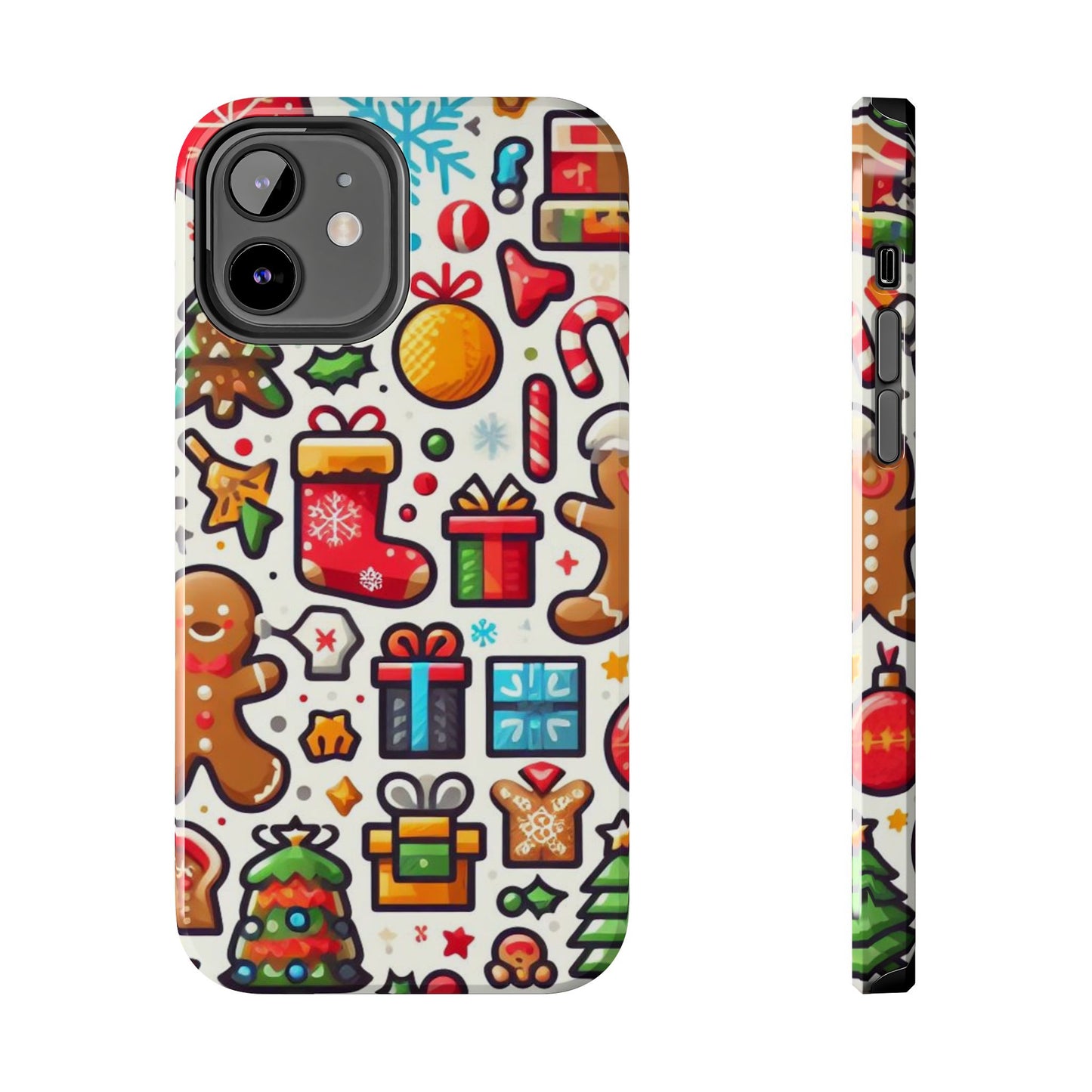 Festive Christmas Icons Pattern – iPhone Series Case