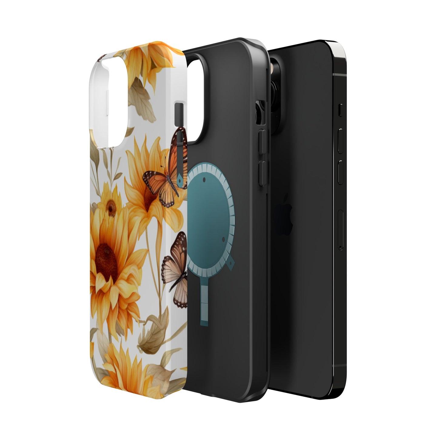 Sunflower & Monarch Garden - MagSafe iPhone Series Case