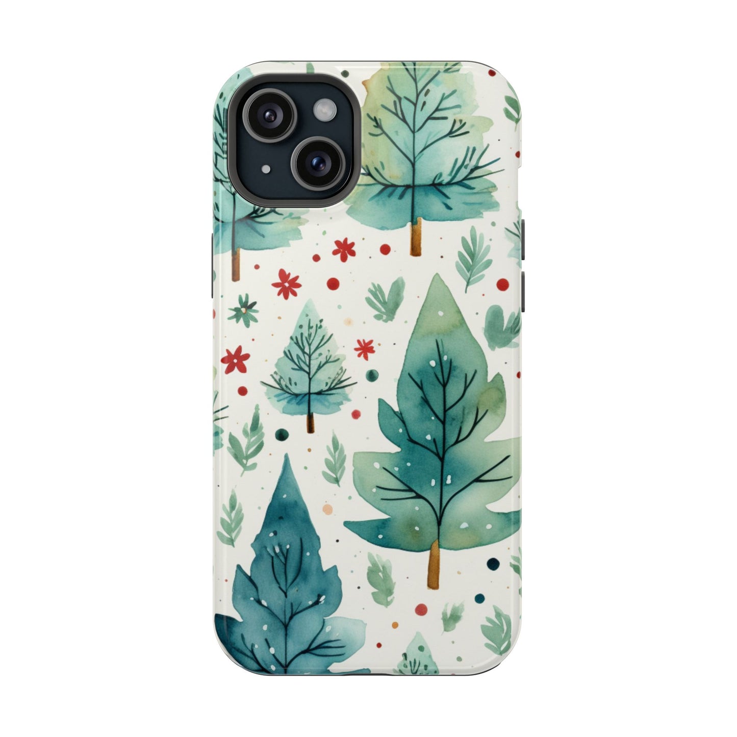 Watercolor Winter Forest - MagSafe iPhone Series Case