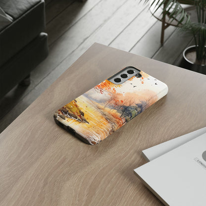 Autumn River Serenity – Samsung Galaxy Case